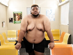 Black dude with fat ass endures young white dick in many ways