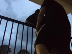 Fuck And Suck On The Back Porch During Stormy Weather - Davia Ardell