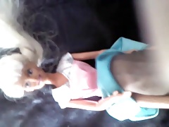 Barbie de cabello blanco 3