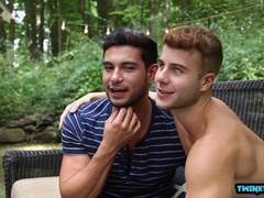 Gigantic Prick Youngster Ass-Fuck Fuckfest With Cum Shot