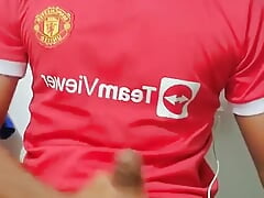 Male's Big Cock Is Masturbated