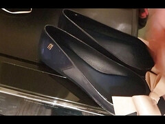 Cum on balerinas Melissa my gf. compilation