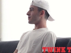 Tiny Twink Barebacks Coach With Oliver James And Rick Fantana