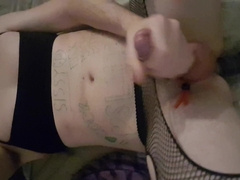 Wild Ac/dc-fellow Drill Butt with Immense Faux-Cock and Jizm