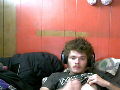 Hot male solo, big cock, teen ejaculation