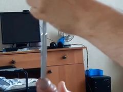 Rough deep urethral cock sounding