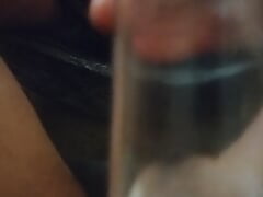 Broken penis pump and pussy.