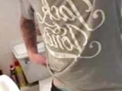 Gingerguy in his new cock cage