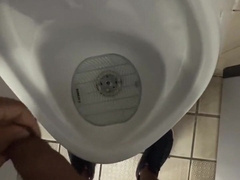Cruising at public wc.