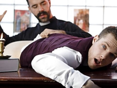Father Teddy Torres fucks church boy Benjamin Blue
