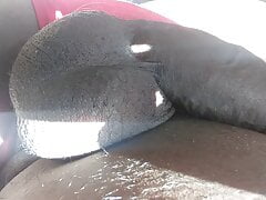 lying on the couch at the house of the married, waiting for her to make my breakfast, my eggs are with her hair see the