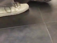 Fisting public bathroom