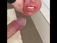 Pocket pussy fucking to the limit