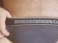 Uncut cock Asian cock jerking