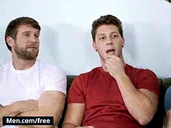 Men.com - (Colby Keller, Jacob Peterson, Paul Canon, Roman Cage, Trevor Long) - My fuckslut Of A roomie - jizz Orgy