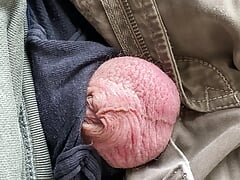 Dick pop out after inversion