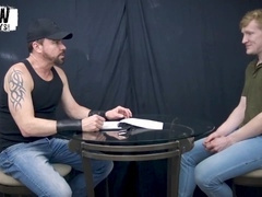 RawFuckBoys smooth man in jockstrap gets face plowed by anon