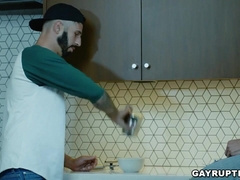 Homeless Ryan Jordan fucked by guy from soup kitchen