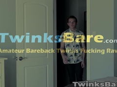 Ethan Steele is so hard while riding Trey Woods massive cock