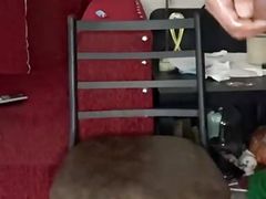 Stroking my big dick!