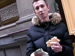 Street food connoisseur gets fucked by a stranger