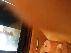 Looking videos from beautiful latina while jerking my cock