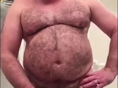 Father Stroking Off