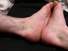 Sub boy feet and dick
