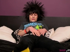 Kayden Spike Pummels His Bumhole With A Realistic Faux-Cock