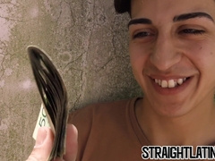 Straight Latino is a first timer when it comes to gay sex