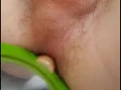 Fuccboi1999 - hardcore wooden dildo fuck and stretch 6