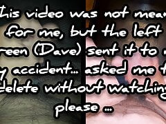 Gay BFF sent me private video by accident of him jerking off with his boyfriend who is stuck in Australia on snapchat