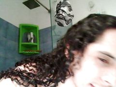 Just taking a nice shower