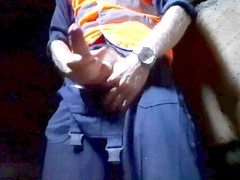 Gay Plumber in Mannhole