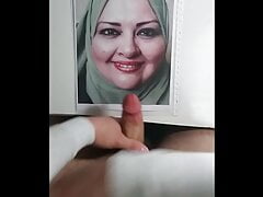 Beautiful hijabi mature sprayed with cum tribute