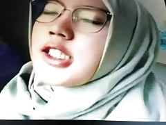 Rubbing a hard one out to Muslim bitch