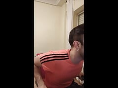 JERKING OFF in a VIDEOCALL for a FAN