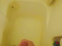 Quick cum in shower