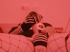 femboy playing with himself