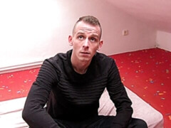 Shoe fetishist cums after hardcore butt fucking