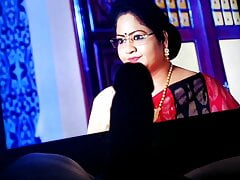 Hot Cum tribute on Serial Villain kanji lanjaa