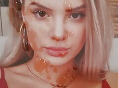 Alissa violet white blonde slut cum tribute