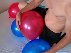Black Socks Twunk Penetrates Balloons /// Jordan Naughtier