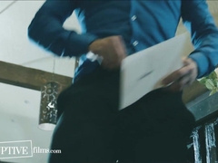 Real Estate Agent Bangs Macho Building Buyer With Wifey in Other Guest Room - DisruptiveFilms