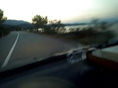 Driving in nylons