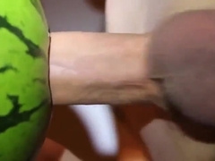 fruit fuck and self swallow - the best comes after cumming 2