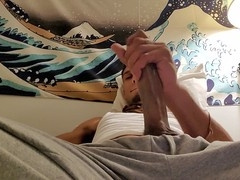 Quarantine porn featuring solo male staring into the camera