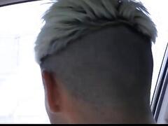 Blonde Twink Stepbrother Fucked By Black Cock While Cruising