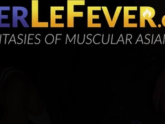 Hung Coach Jeremiah gets down and naughty with his Japanese athletes