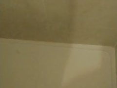 Quick Cumshot Spray in Shower (with Slow Mo)